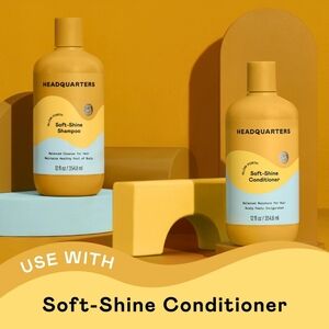 Headquarters Soft-Shine Shampoo and Conditioner Balanced or Combination Scalp